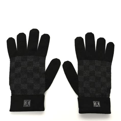 louis vuitton gloves|louis vuitton petit damier gloves.